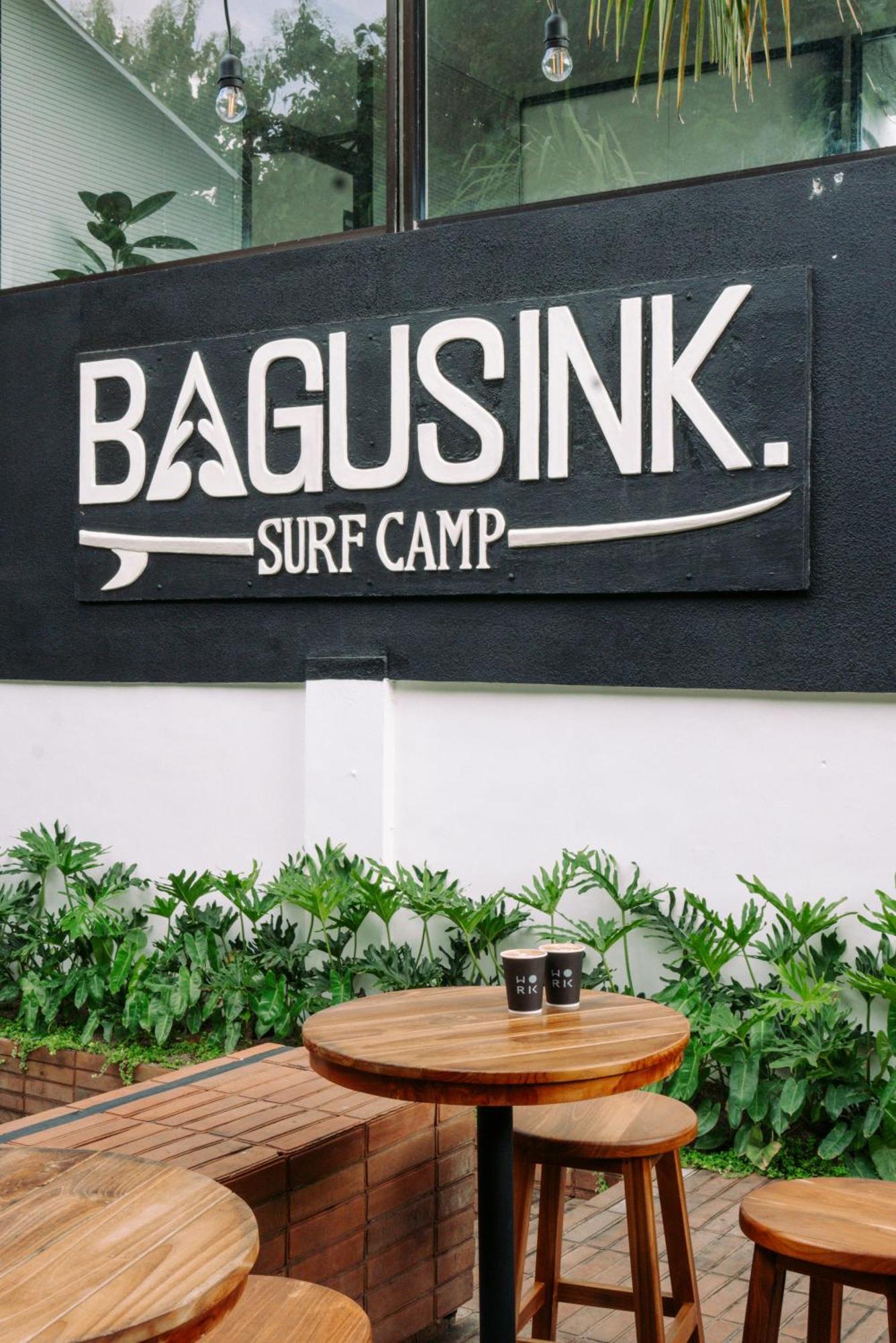 Bagus Ink Surf Camp Vandrehjem Uluwatu Eksteriør billede