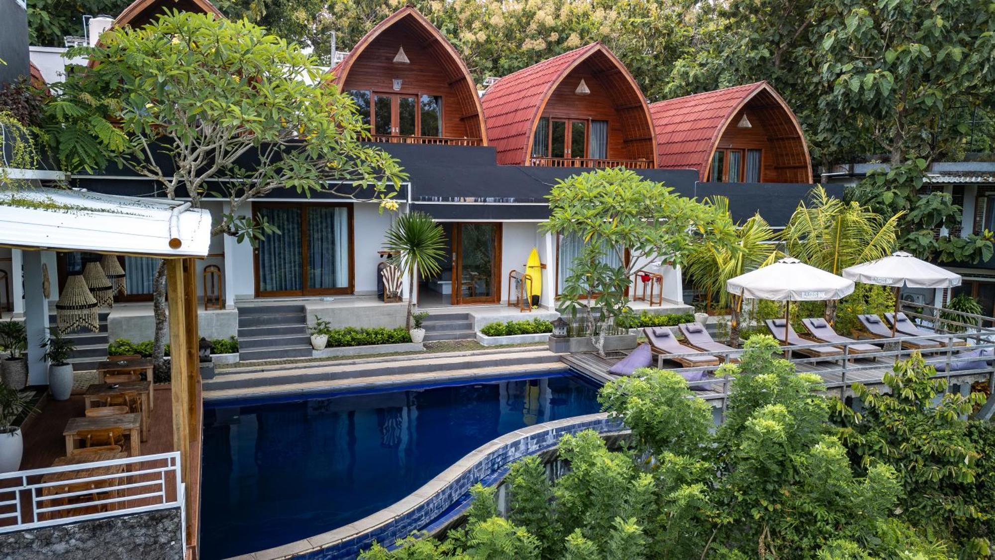 Bagus Ink Surf Camp Vandrehjem Uluwatu Eksteriør billede
